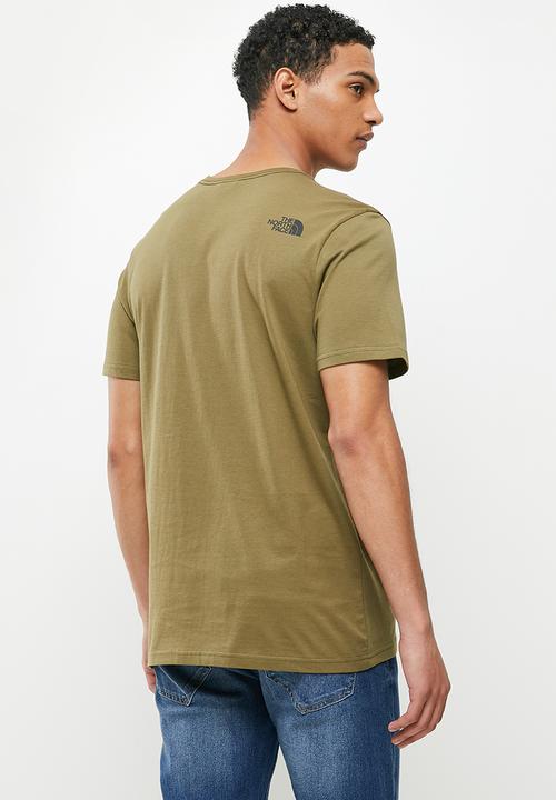 The North Face - M short sleeve never stop exploring tee  - olive