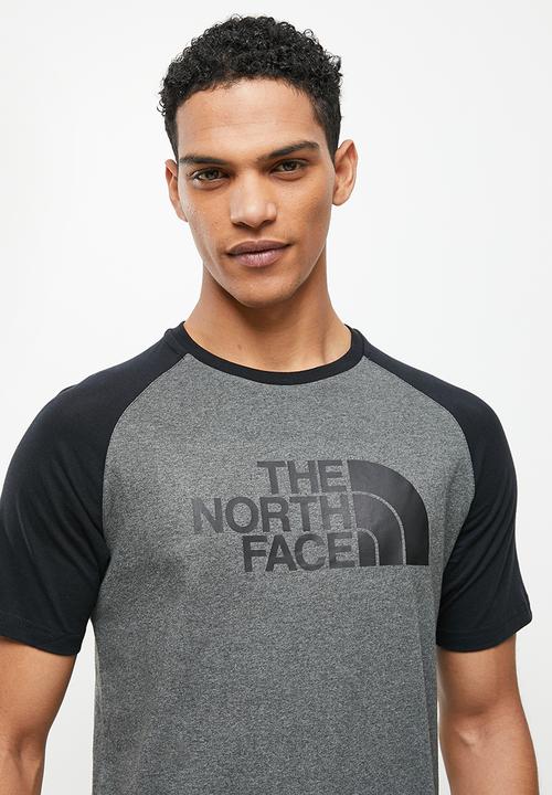 The North Face - M short sleeve raglan easy tee - grey melange