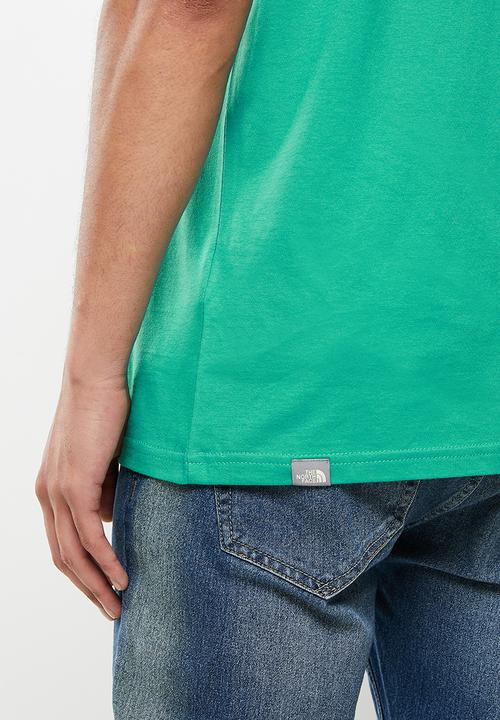 The North Face - M short sleeve easy tee  - bright green