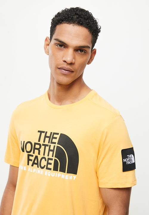 The North Face - M short sleeve fine alpine tee 2  - orange