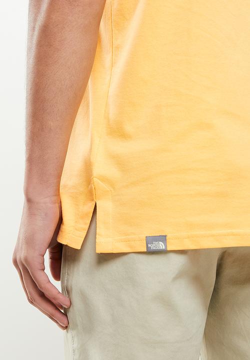 The North Face - M short sleeve fine alpine tee 2  - orange