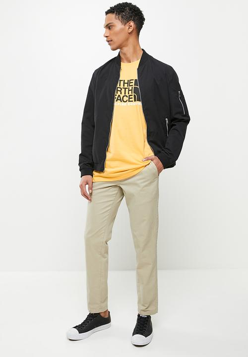 The North Face - M short sleeve fine alpine tee 2  - orange