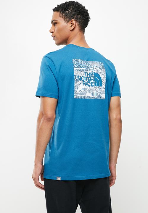 The North Face - M short sleeve redbox celebration tee  - blue