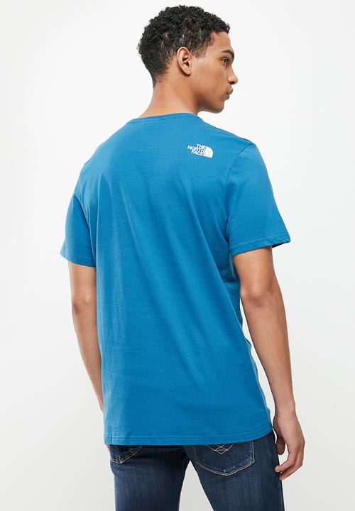 The North Face - M short sleeve woodcut dome tee - blue