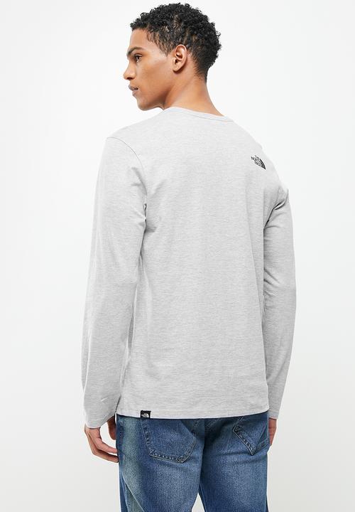 The North Face - M coordinates long sleeve tee - grey melange