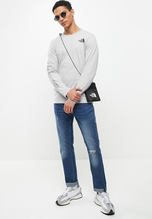 The North Face - M coordinates long sleeve tee - grey melange