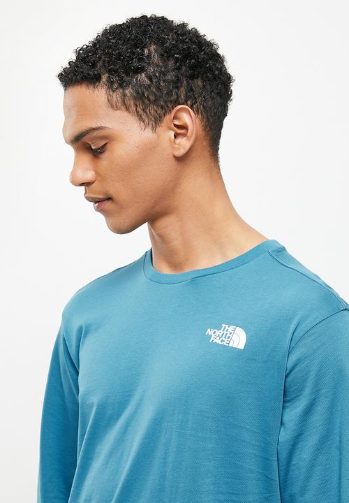 The North Face - M long sleeve easy tee - blue