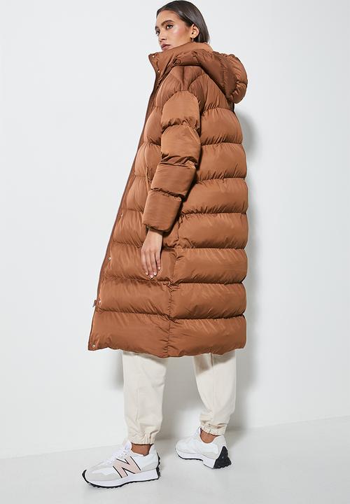 Superbalist - Long puffer - choc