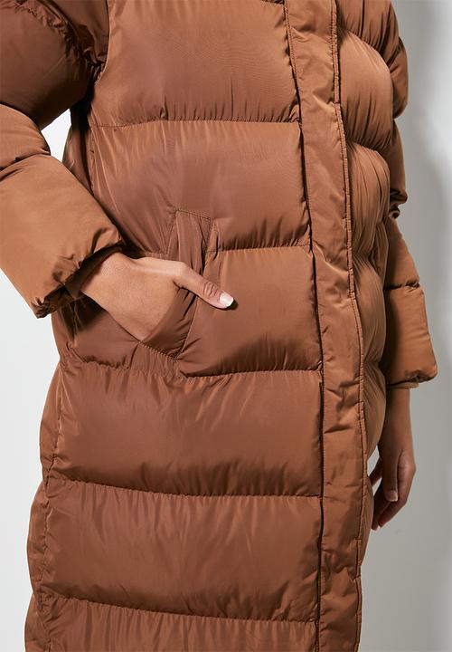 Superbalist - Long puffer - choc