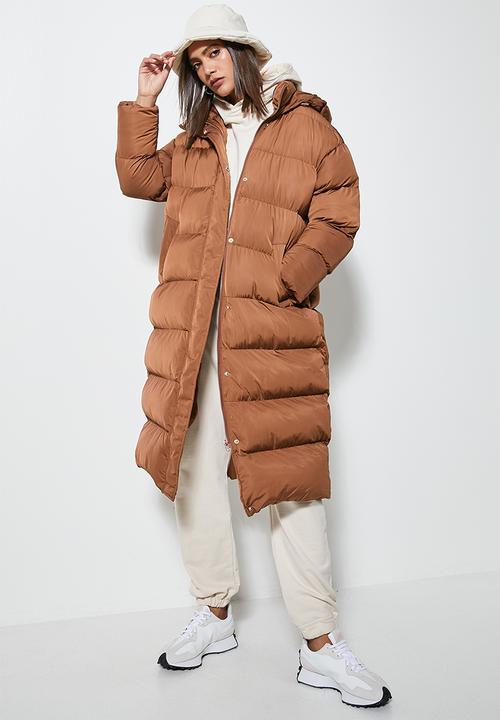 Superbalist - Long puffer - choc