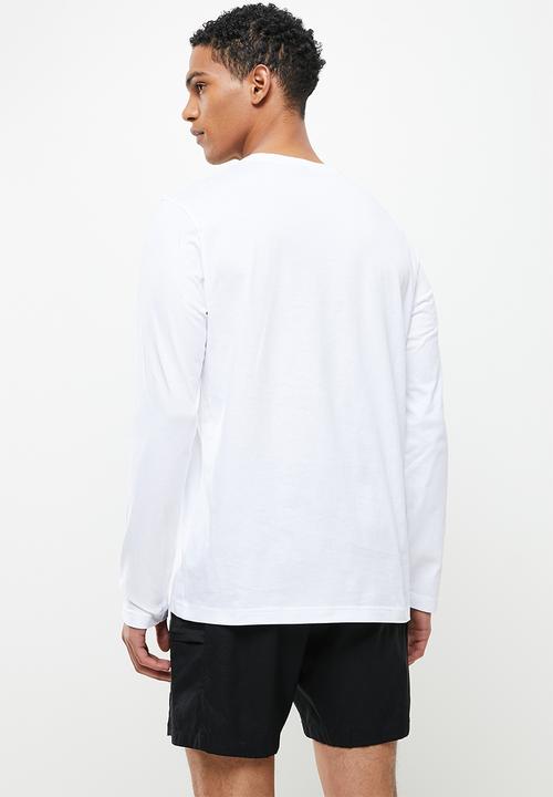 adidas Performance - M bl sj long sleeve t - white