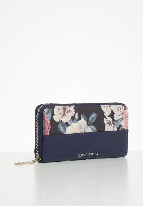 Pierre Cardin - Romantic floral ziparound floral - navy 