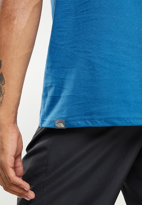 The North Face - M s/s open gate tee - blue