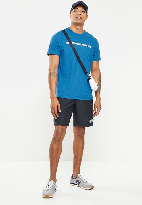 The North Face - M s/s open gate tee - blue