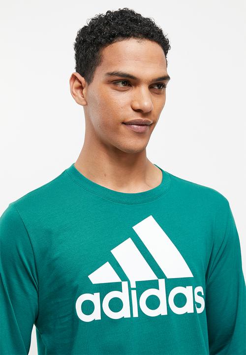 adidas Performance - M bl sj long sleeve t - legacy teal