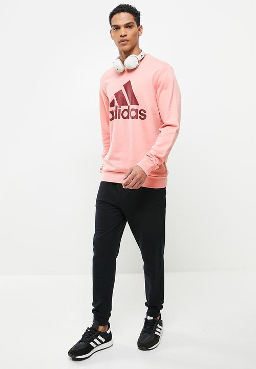 adidas Performance - M bl ft brs sweat - wonder mauve