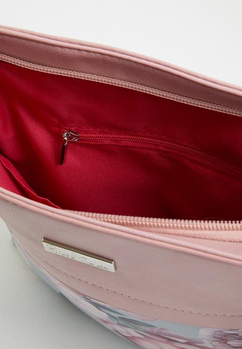 Pierre Cardin - Romantic floral crossbody floral - mink 