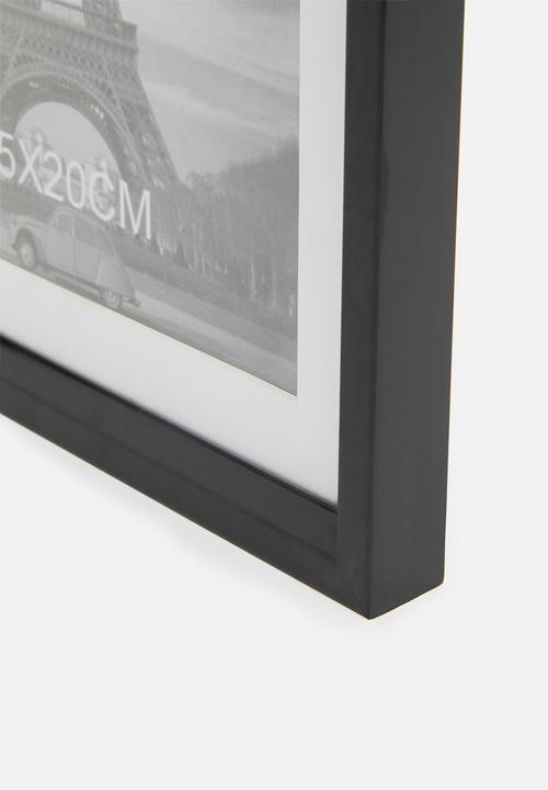H&S - Black photo frame