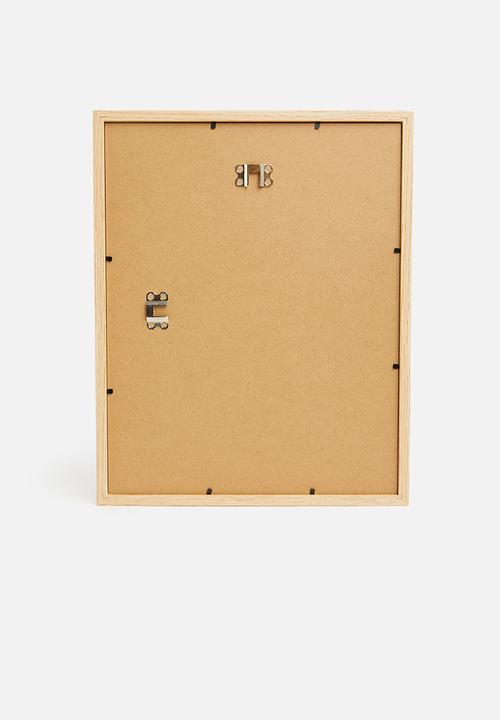 H&S - Picture frame with crocodile image