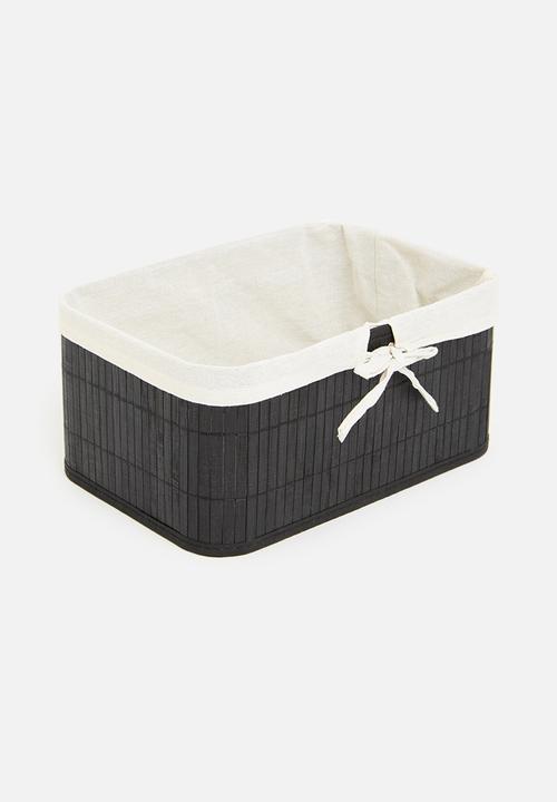 Storage Solutions - Bamboo basket set of 3