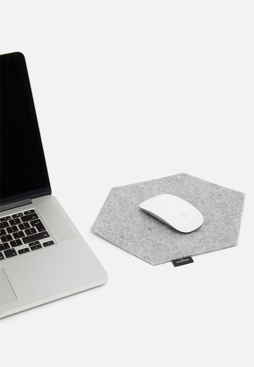 The Joinery - Mousepad-grey hexagon