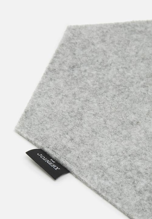 The Joinery - Mousepad-grey hexagon