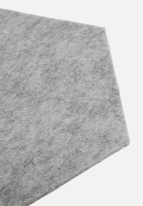The Joinery - Mousepad-grey hexagon