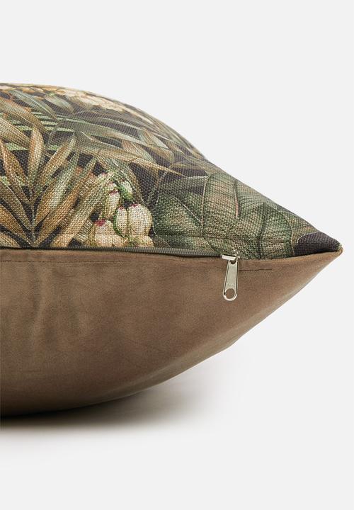 Hertex Haus - Natures realm cushion cover - taupe