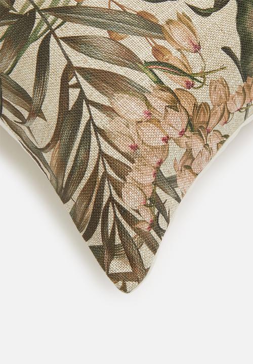Hertex Haus - Natures Realm cushion cover- oyster