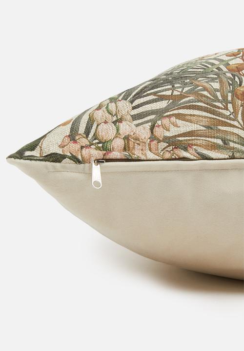 Hertex Haus - Natures Realm cushion cover- oyster