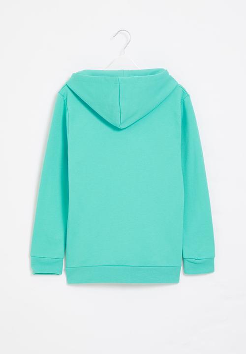 adidas Originals - G bl ft hoodie - semi mint rush