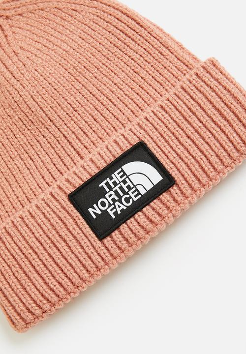 The North Face - Tnf logo box cuffed beanie - rose dawn