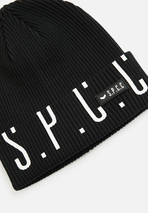 S.P.C.C - Tyrell regular fit beanie - black