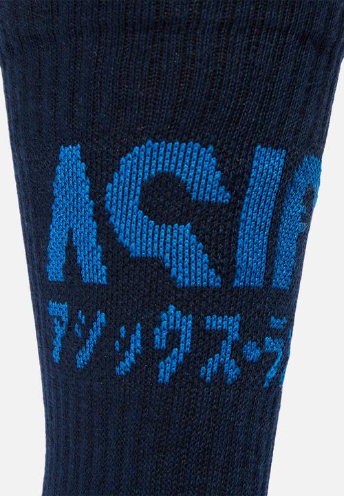 ASICS - 2-Pack katakana sock - french blue & lake drive