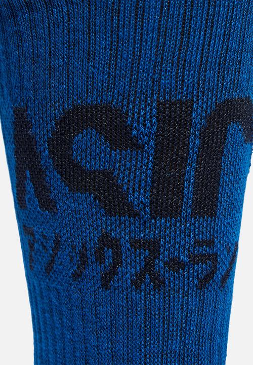 ASICS - 2-Pack katakana sock - french blue & lake drive