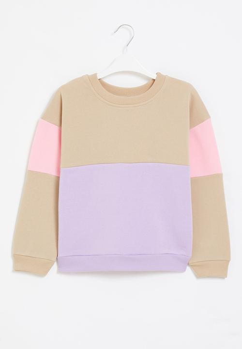 Superbalist Kids - Colourblock sweat top - multi 