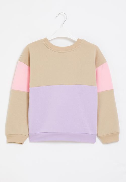 Superbalist Kids - Colourblock sweat top - multi 