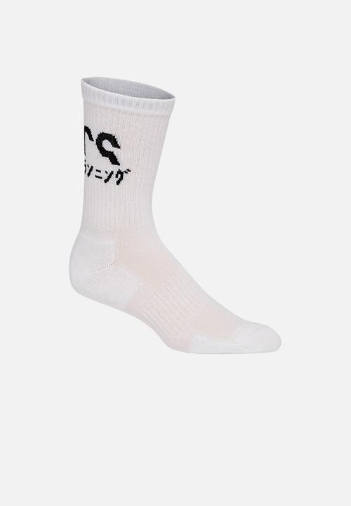 ASICS - 2-Pack katakana sock - performance black & brilliant white