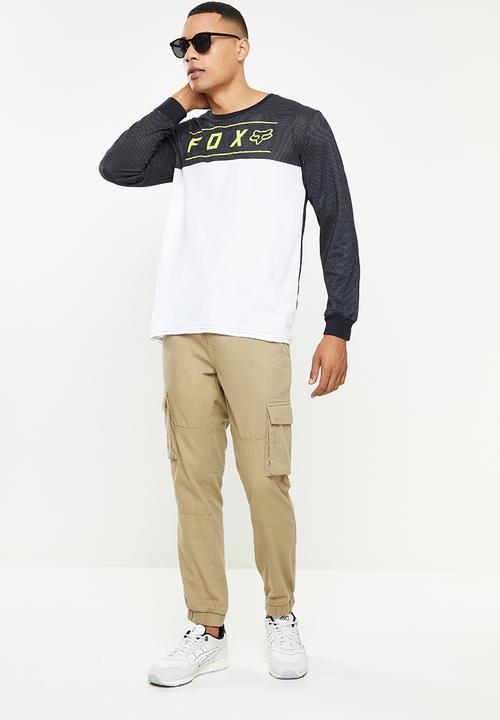 Fox - Pinnacle airline long sleeve - white