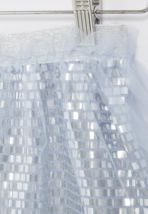 Koton Kids - Girls skirt - light blue & silver