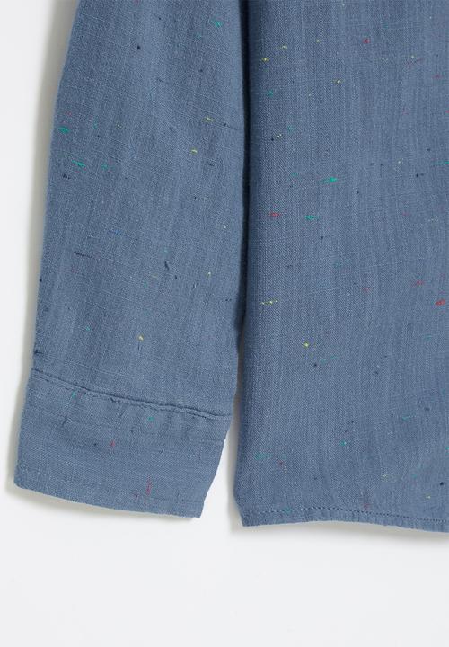 Koton Kids - Shirt with bow - indigo