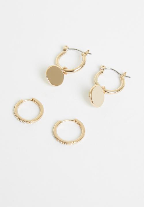 Superbalist - Fiona earring pack - gold