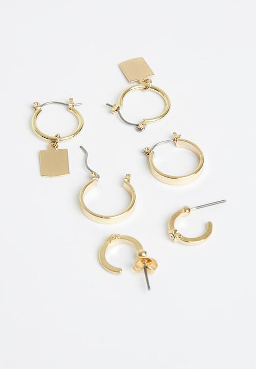 Superbalist - Donna earring pack - gold