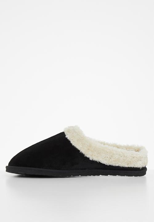 Superbalist - Comfy zen slipper - black