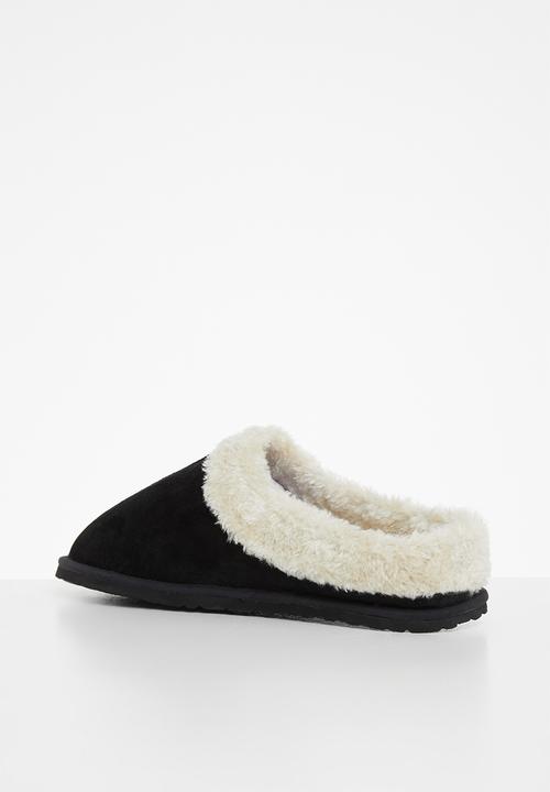 Superbalist - Comfy zen slipper - black