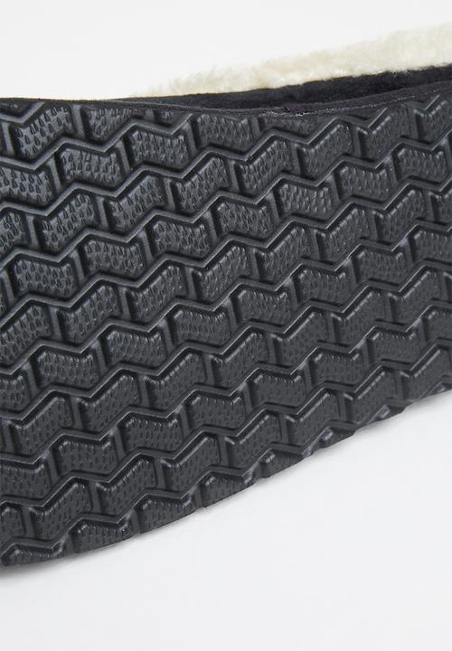 Superbalist - Comfy zen slipper - black