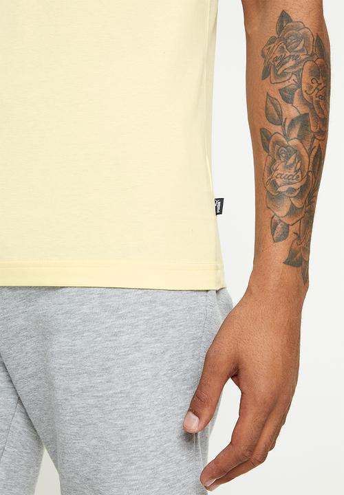 PUMA - Ess logo tee  - anise flower