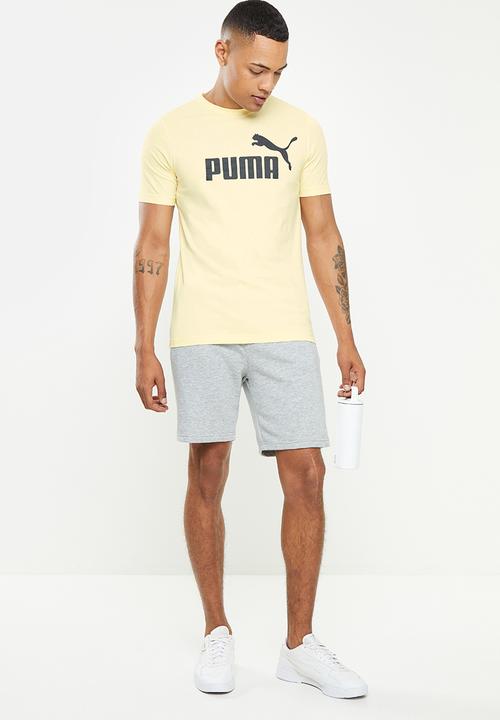 PUMA - Ess logo tee  - anise flower