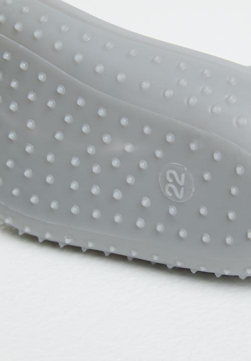 The Character Group (Legacy) - Sheep rubber sole booties - white & grey