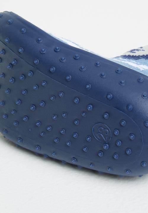 Character Group - Cubs rubber sole booties - blue